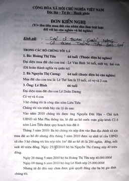 Mua đất của xã: Tiền mất, đất chẳng giao!